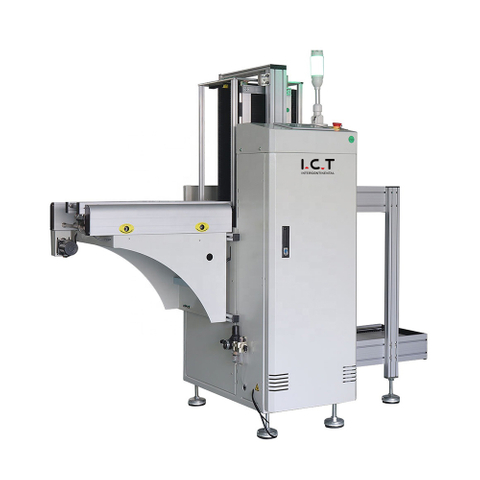 I.C.T |Máquina apiladora con descarga automática SMT Mini PCB Caja Loader