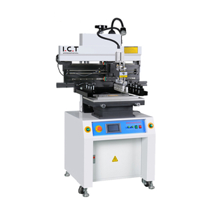 Máquina de impresión de pasta de soldadura de impresora de plantilla semiautomática SMT de ICT