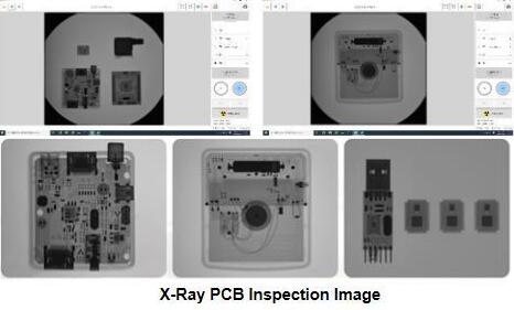 Función de prueba de rayos X PCB