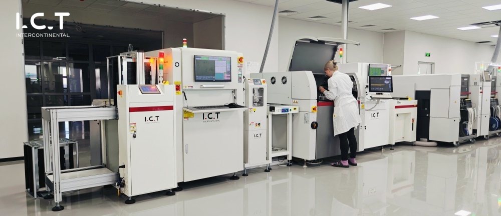 SMT line_for EV Pila de carga