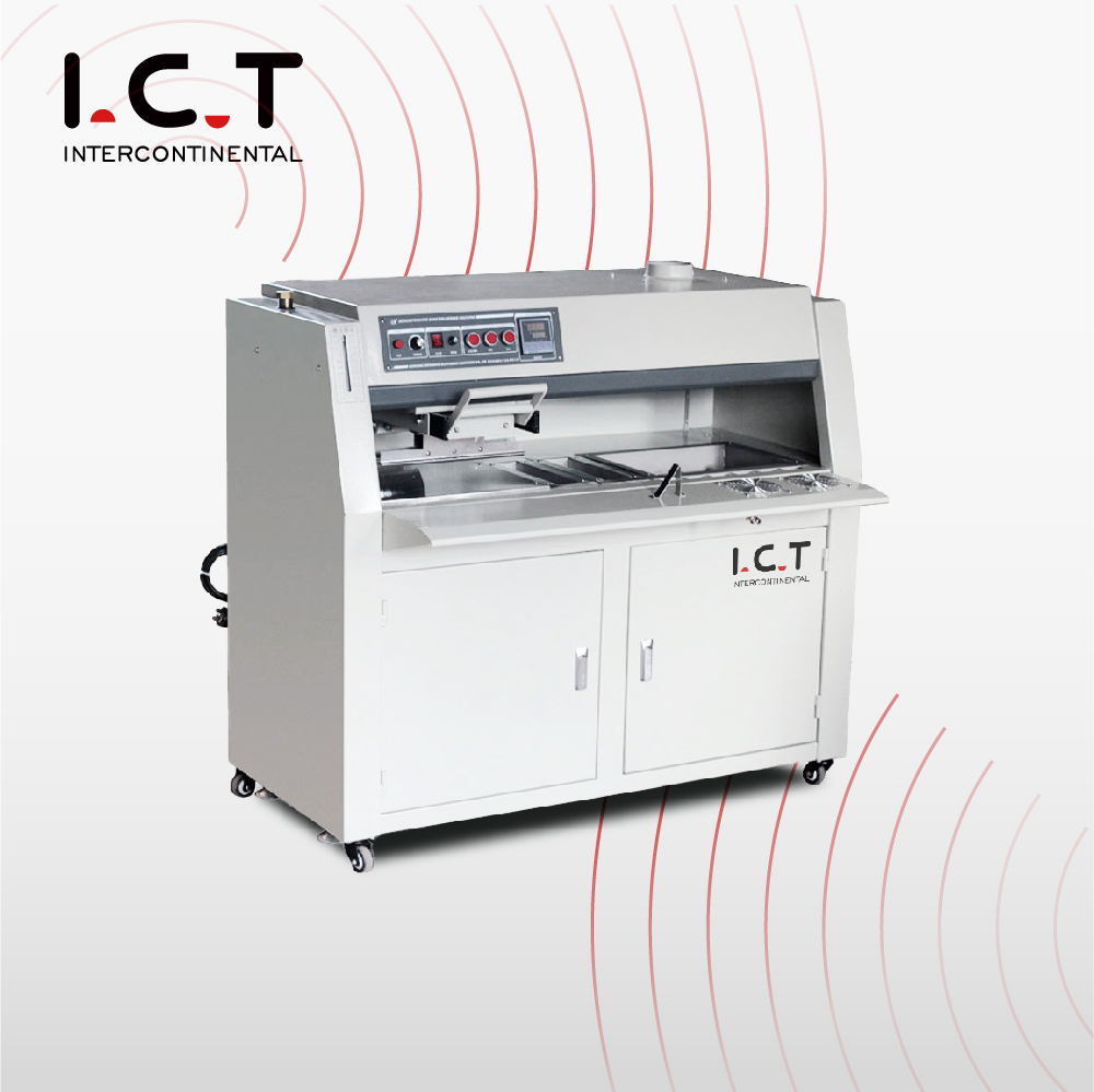 TIC |Máquina de soldadura por ola de sobremesa automática con cadena
