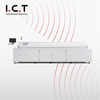 I.C.T |Máquina de horno de reflujo de soldadura por reflujo rentable SMT 600 mm