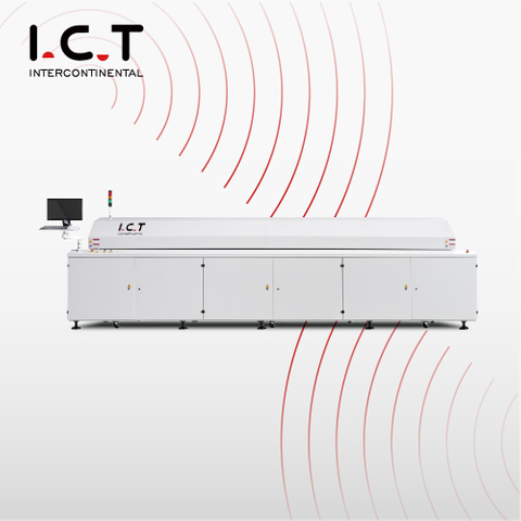 I.C.T |Horno de reflujo con ventilador de nitrógeno personalizado con calidad superior