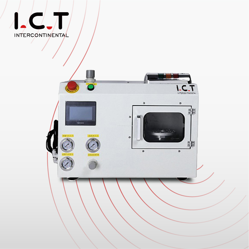 TIC |SMT llevó la máquina de limpieza ultrasónica de soldadura con boquilla de succión de montaje