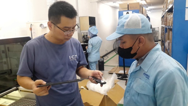I.C.T Soporte técnico global para EMS con máquina de depósito en Indonesia