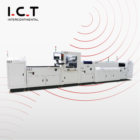 I.C.T-T650丨SMT PCB Máquina de recubrimiento conformado selectivo