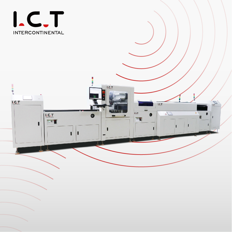 I.C.T丨SMT PCBA Máquina de pulverización de revestimiento conformado para PCB