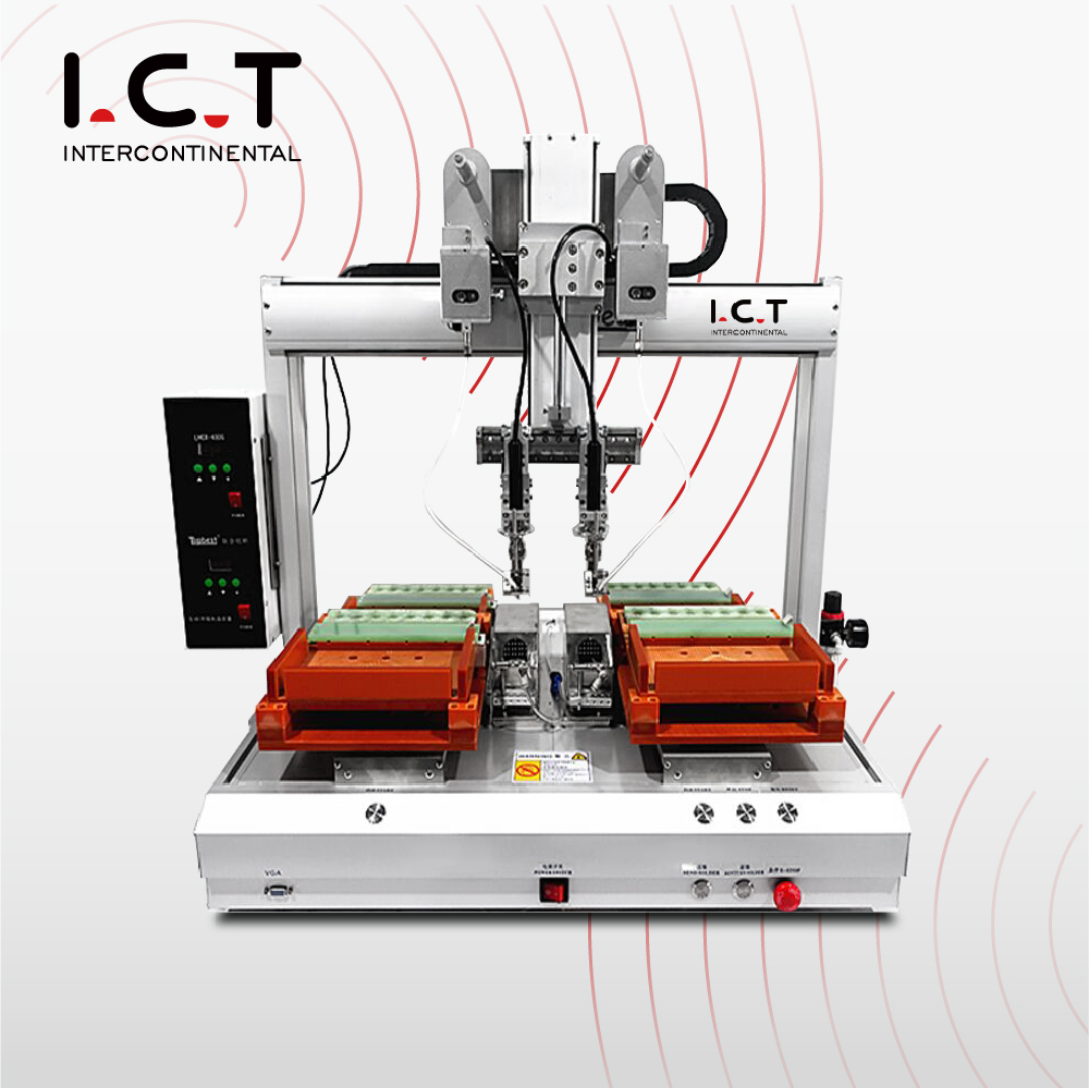 I.C.T |Eta Auto alimentación de tubos Soldadura robot de 4 ejes japón unix