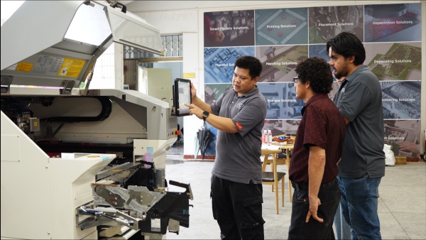 I.C.T orientación técnica completa sobre el equipo SMT