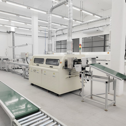 I.C.T | Máquina de soldadura por inmersión para intercambiador de calor PCB Máquina de soldadura por ola THT