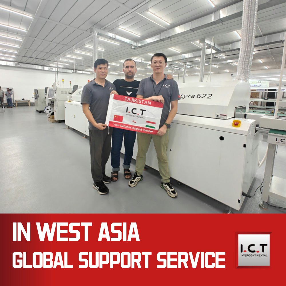 I.C.T | Perfilador térmico de alta precisión LED Horno de reflujo, Proveedor de horno de reflujo