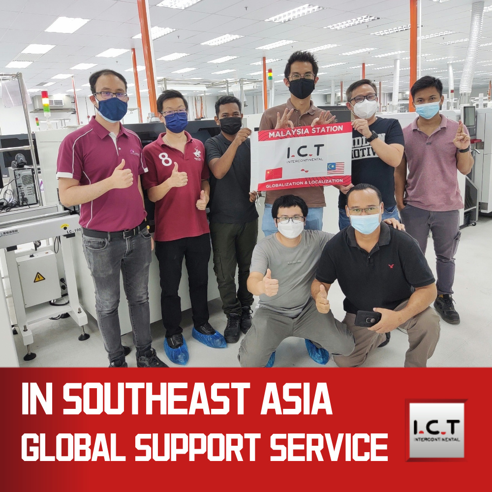 I.C.T | PCB SMT Impresora Impresora automática de pasta de soldadura