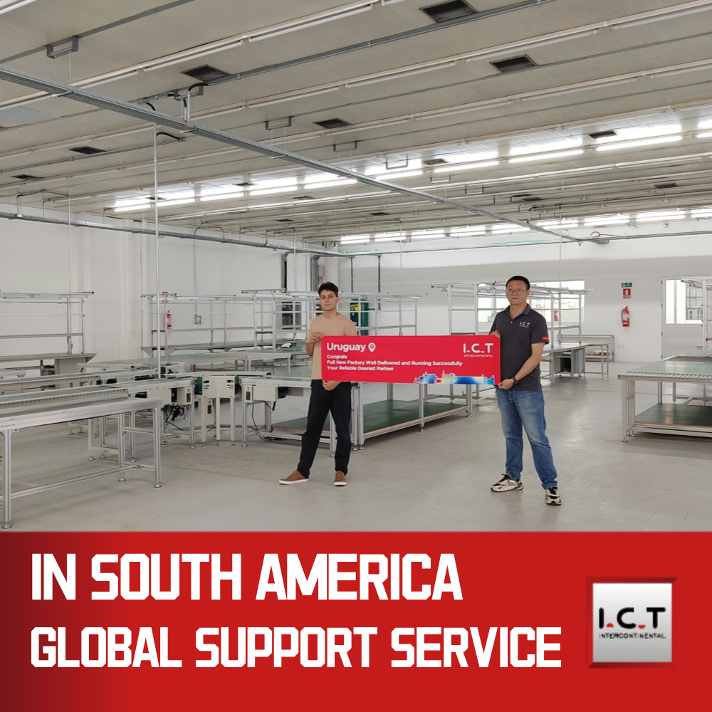 I.C.T | SMT Máquina de soldadura por ola DIP PCB Sistema de soldadura por ola