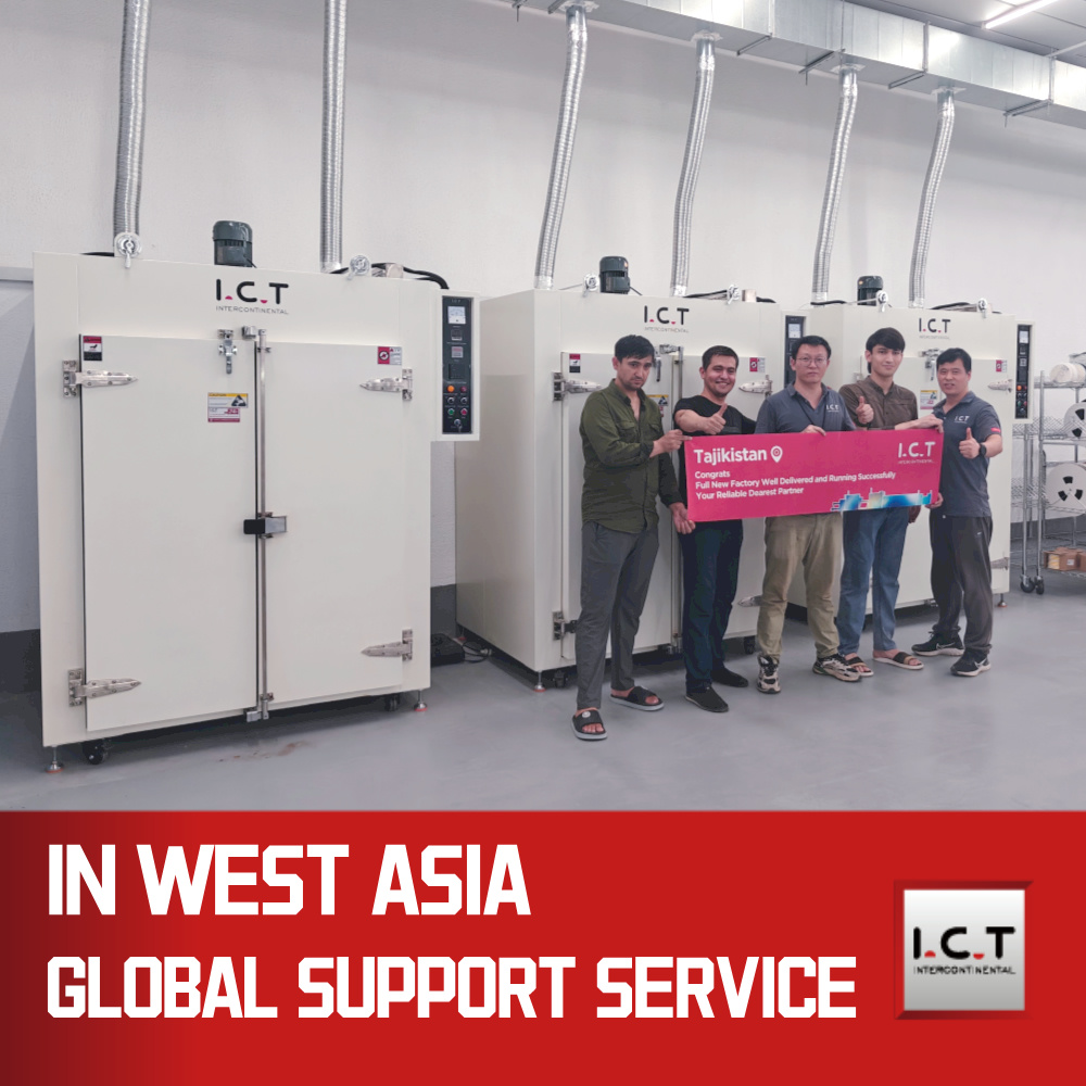 I.C.T | Máquina apiladora con descarga automática SMT Mini PCB Caja Loader