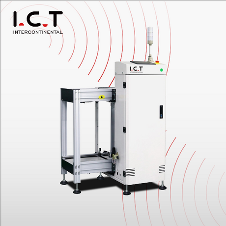 Revolucione su línea de montaje SMT con I.C.T SMT revistero Loader