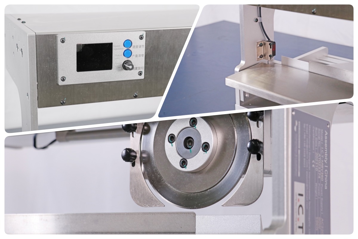 M&aacute;quina despaneladora de 1-3 cuchillas m&oacute;viles PCB