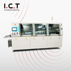I.C.T |Máquina de soldadura por ola de sobremesa automática con cadena