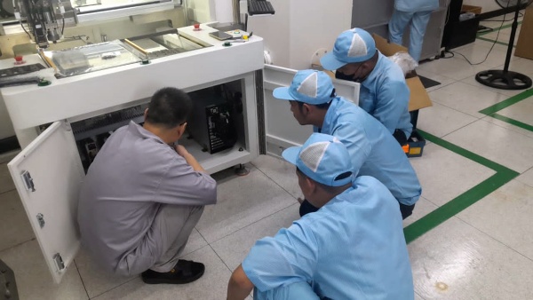 I.C.T máquina de depósito en Indonesia