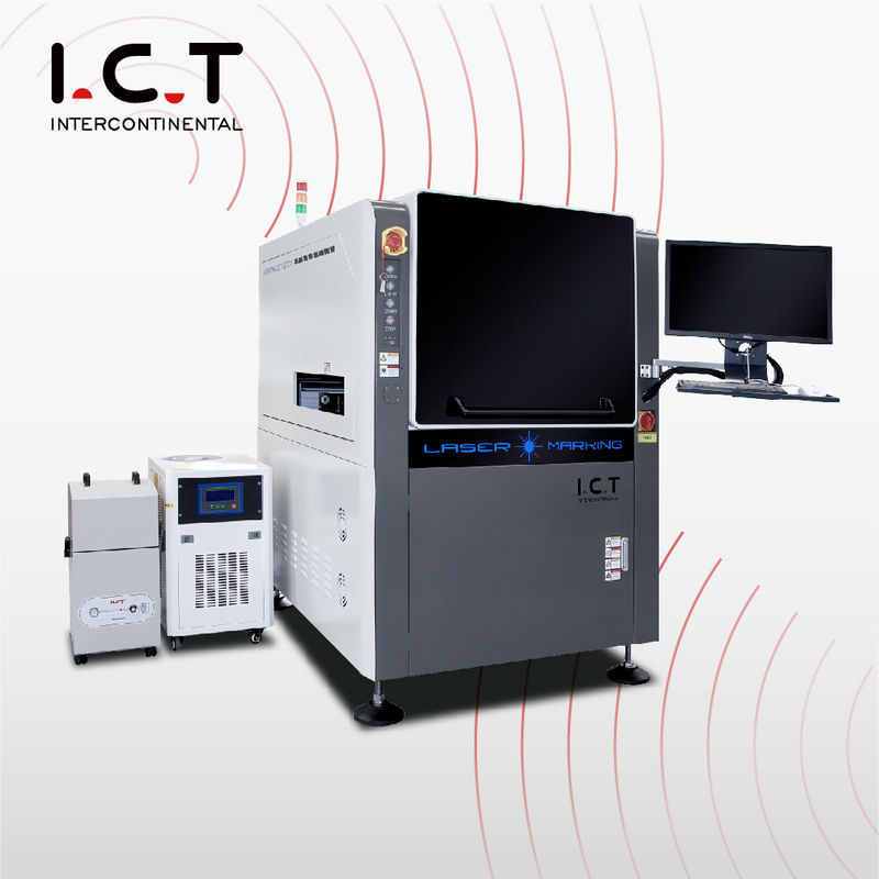 ​I.C.T-400 |Máquina de marcado láser UV de fibra Co2