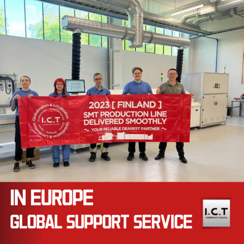 I.C.T SCC-600 | SMT PCB Enfriamiento Transportador SMT con ventilador