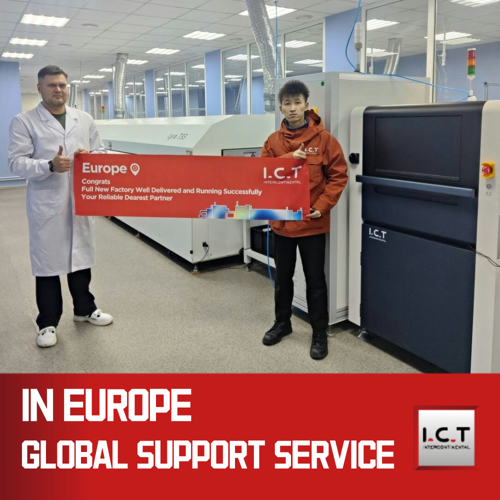 I.C.T-AI-4540 | Sistema óptico visual DIP Cámara invertida Máquinas en línea AOI