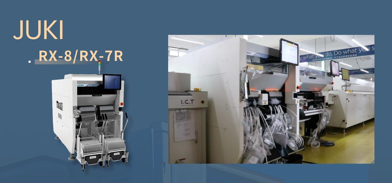 JUKI Pick and place machine RX-8 RX-7R JUKI Máquina de recogida y colocación RX-8 RX-7R
