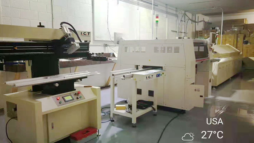 SMT máquina de recogida y colocación, SMT línea de producción, mecanizado de impresión de plantillas, máquina de soldadura por ola