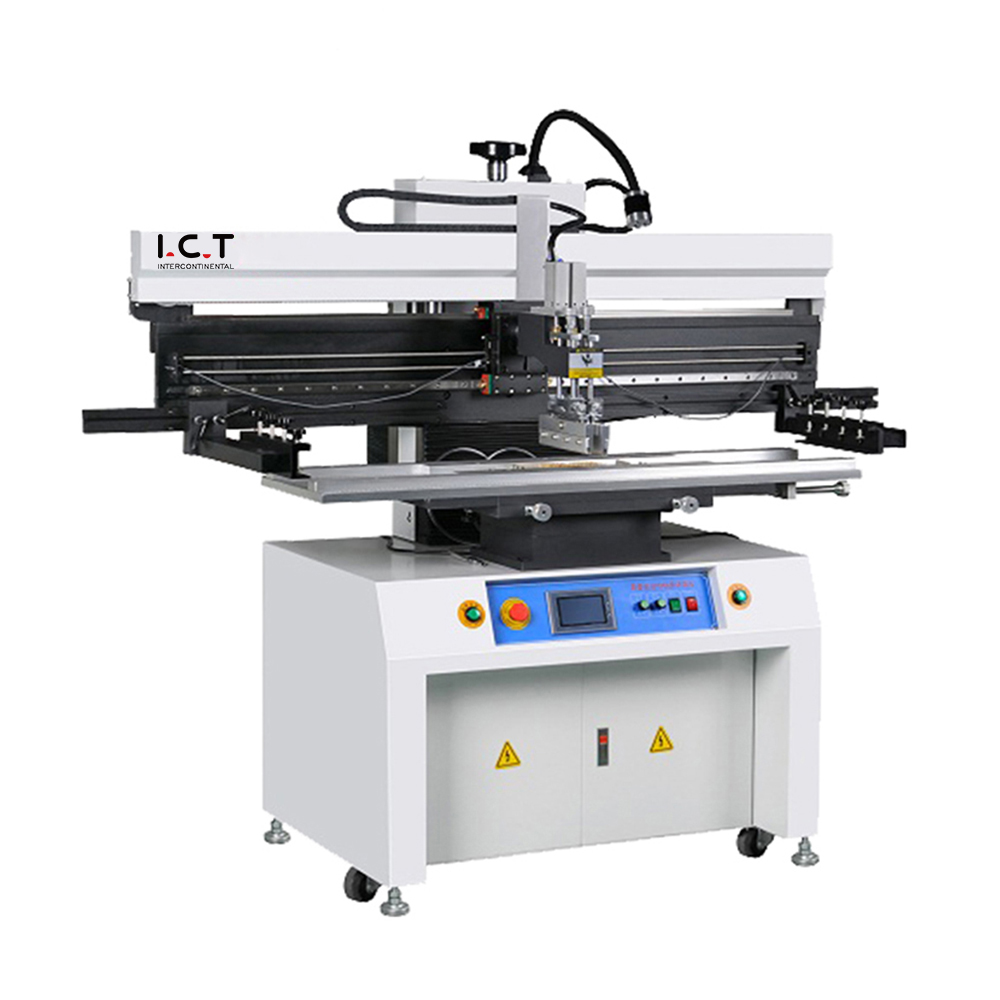 TIC-P12 |Impresora semiautomática de pantalla SMT de alta precisión en línea de montaje SMD