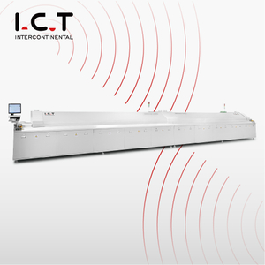 I.C.T-L24 | Profesional PCB SMT horno de reflujo para soldar de disipador de calor