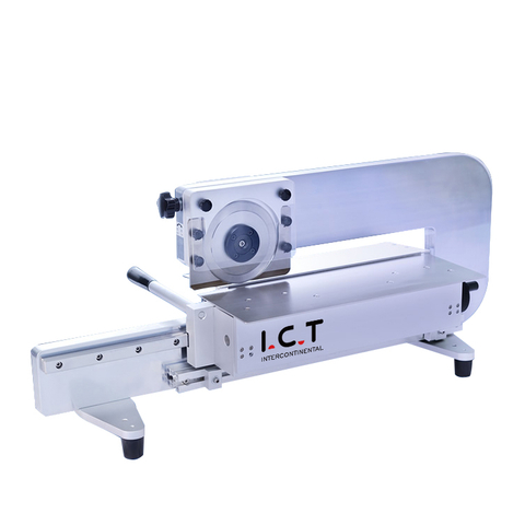 I.C.T |Máquina cortadora de pantalla PCB V Cortador de limpieza