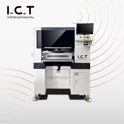 I.C.T |LED Máquina de recogida y colocación de bombillas LED Producción de tiras