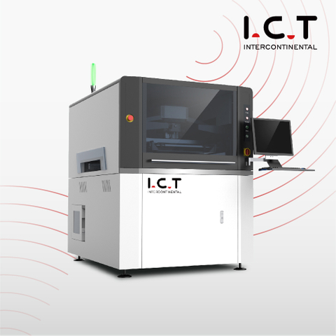 I.C.T SMT PCB Soldadura en pasta completamente automática sténcil Máquina impresora