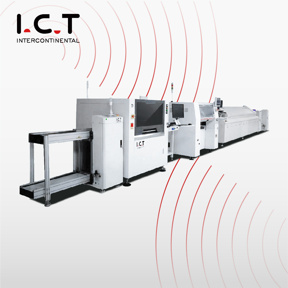 TIC |Máquina de línea de producción de pantalla led completamente automática Fabricación para tv