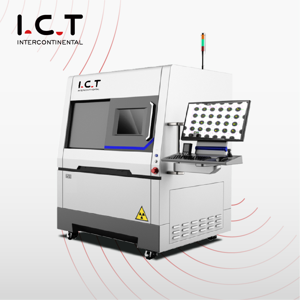 TIC |SMT PCB EMS X-Ray 9100 máquina Electrónica smt Seamark zm microfocud