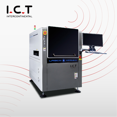 I.C.T |Máquina de impresión de marcado láser 3d fibra 20w 30w