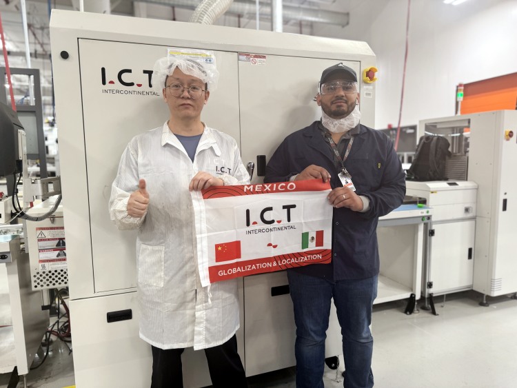 I.C.T Soporte en el extranjero para horno de curado vertical en México 2