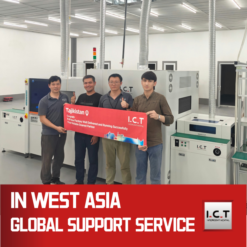 I.C.T | PCB Desapilador Transportador SMT SMT 500m Led Transportador SMT 