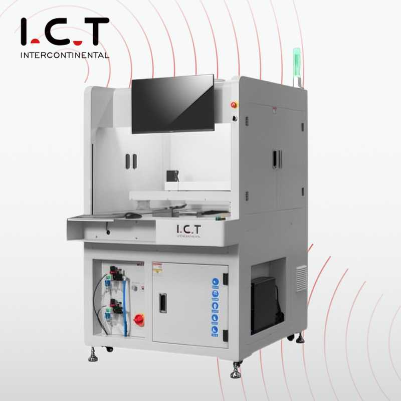 I.C.T | Selectivo de escritorio THT Máquina de soldadura por ola fuera de línea PCB