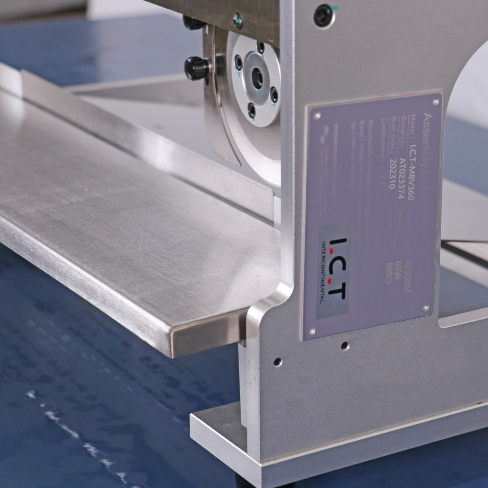 I.C.T-MBV360C | Máquina despaneladora de cuchillas móviles PCB