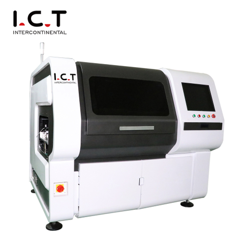 I.C.T-L3020 |Máquina de inserción radial y axial en línea de alto estándar con componente de forma IMPAR 