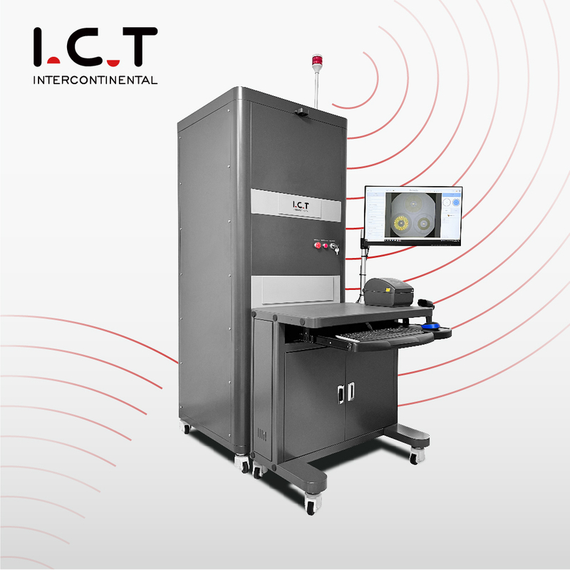 I.C.T |Contador de chips de rayos X Smt, sistemas de conteo de componentes de dígitos de carrete Smt