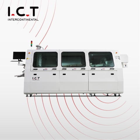 I.C.T |Máquina de soldadura por ola de alta estabilidad SMT Soldadura por ola sin plomo