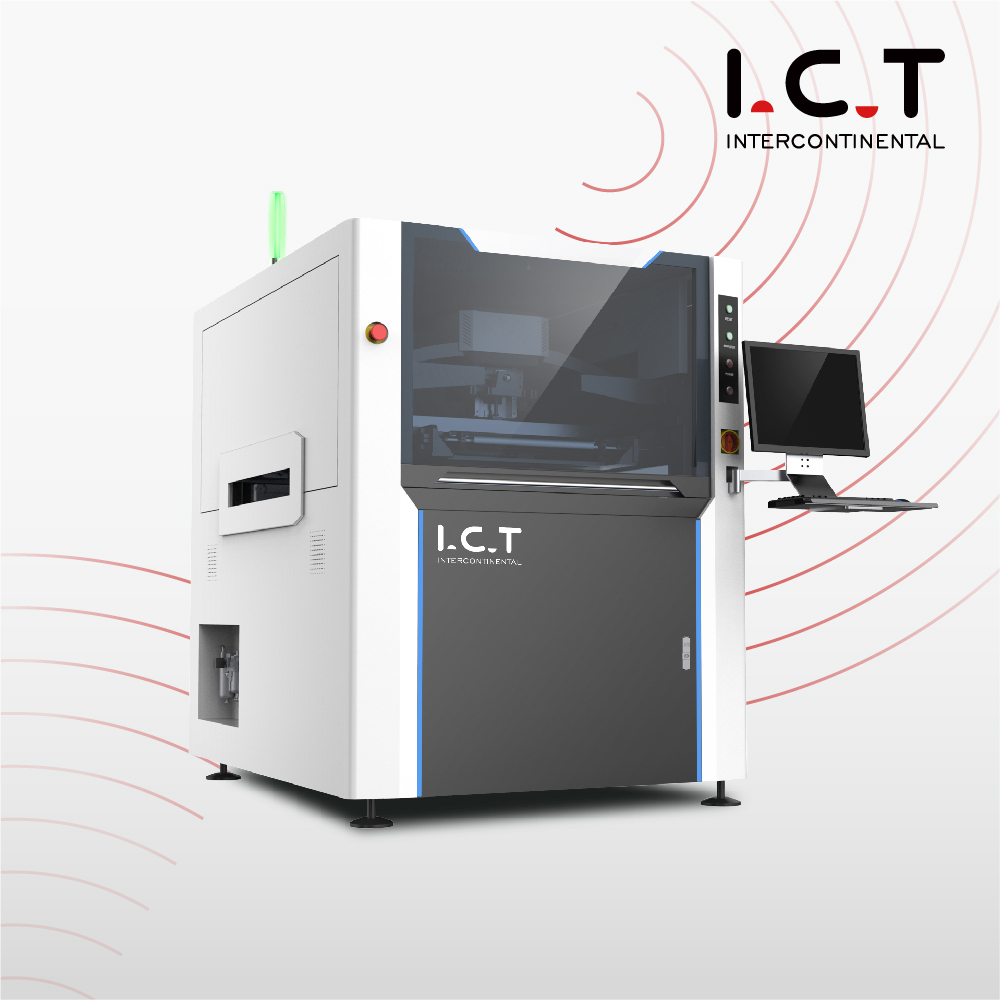 TIC |Impresora automática de pasta de soldadura de 1,2 m X3