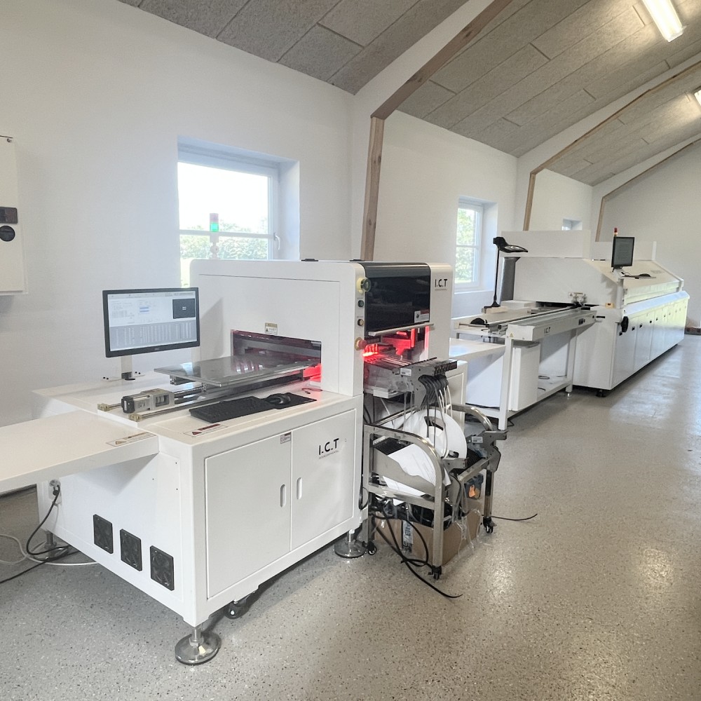 Totalmente automática SMT PCB Pantalla sténcil Impresora Modelo automático I.C.T-5151 