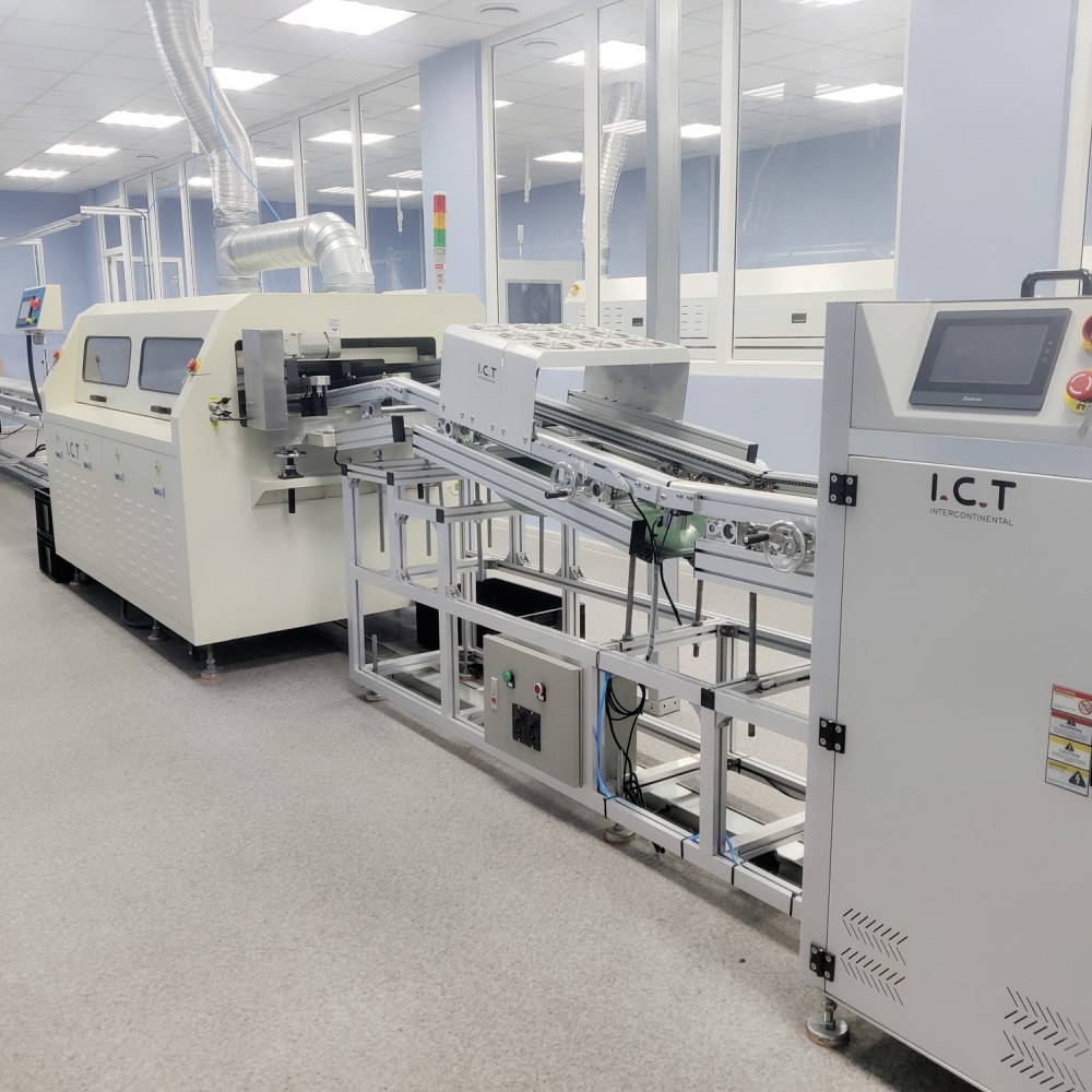 Máquina de soldadura por ola DIP mini semiautomática para retención PCB