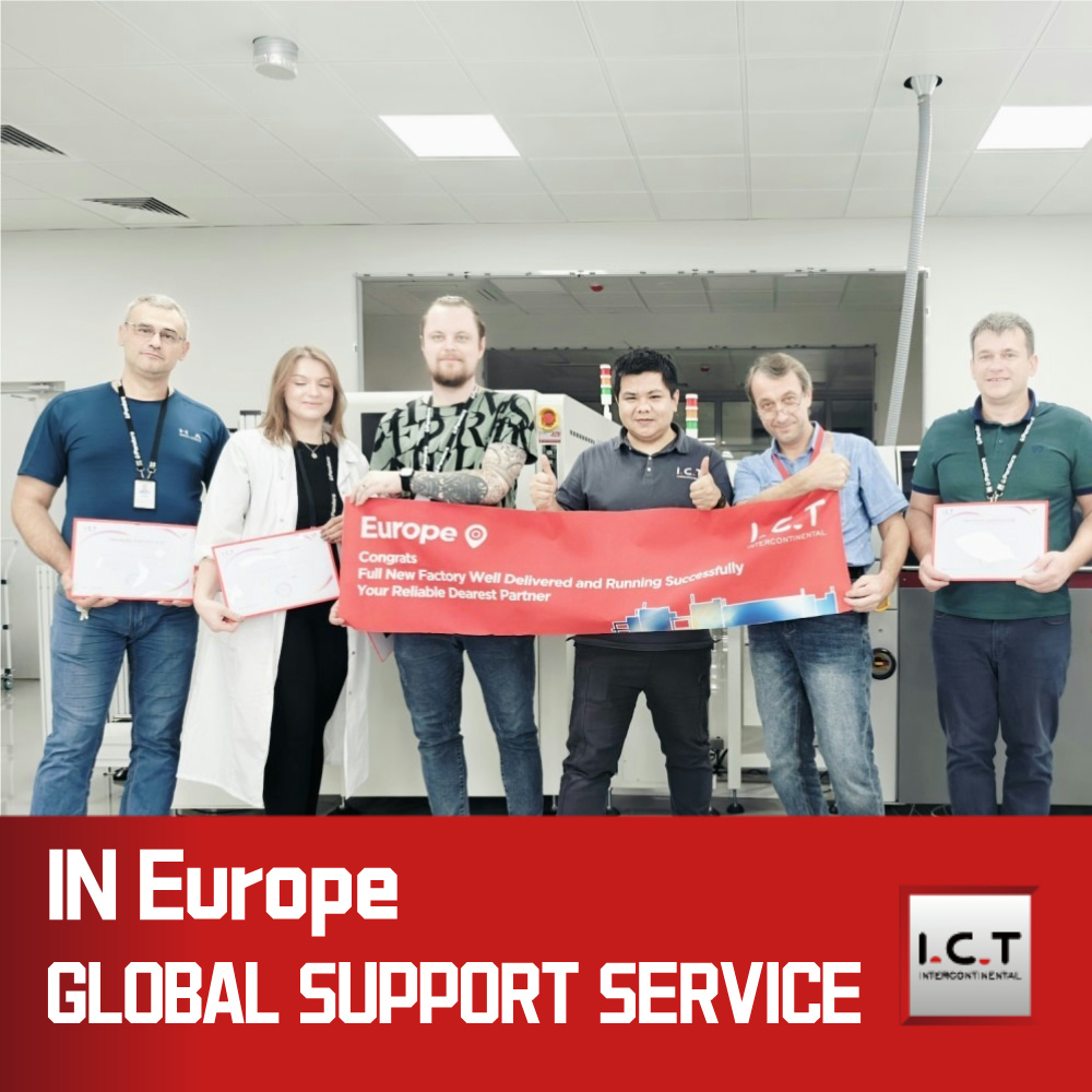 I.C.T | Línea de Producción para Ensamblaje PCBA SMT PCB