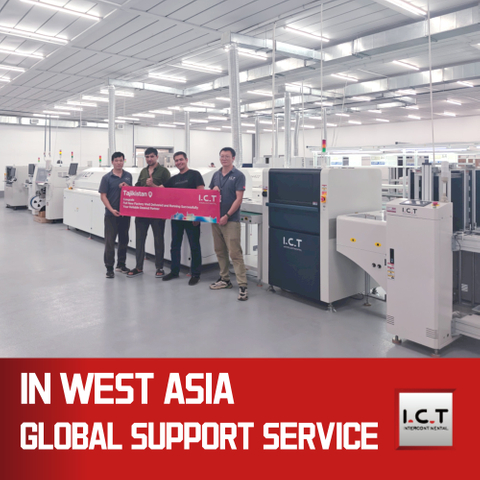 I.C.T | PCB Rodillo cargador Transportador SMT