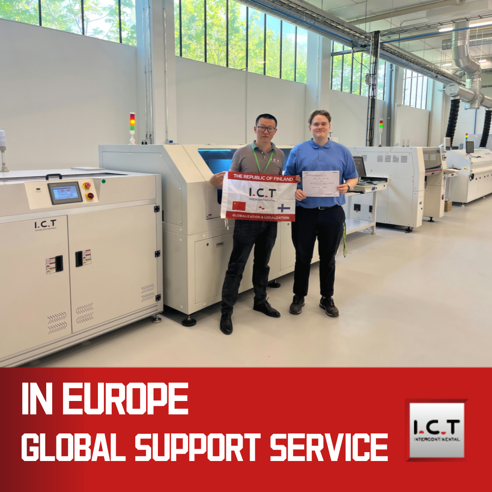 I.C.T | Máquina de línea de montaje de luces de techo LED