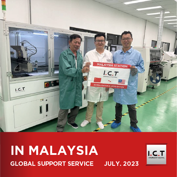 I.C.T | PCB Máquina robot dispensadora de pegamento