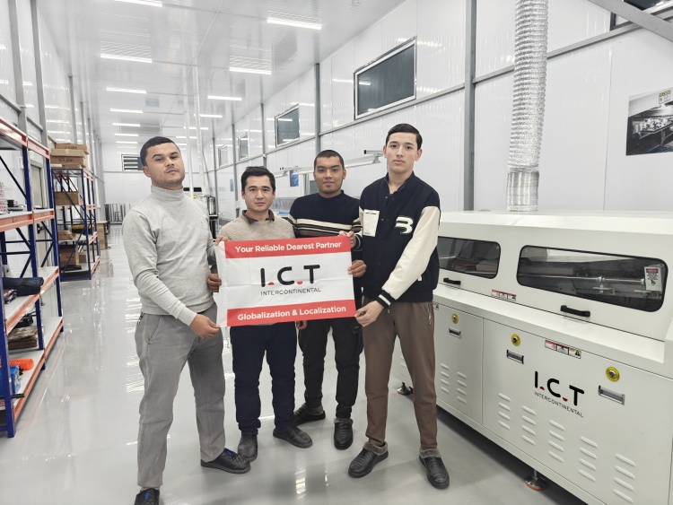 I.C.T L&iacute;nea de producci&oacute;n DIP para ensamblaje de orificios pasantes